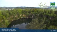 Archived image Webcam Büchlberg - View over quarry lake 06:00