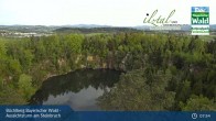 Archived image Webcam Büchlberg - View over quarry lake 07:00