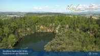 Archived image Webcam Büchlberg - View over quarry lake 10:00