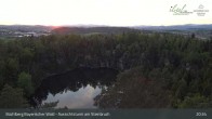 Archiv Foto Webcam Büchlberg und Steinbruchsee vom Aussichtsturm 02:00