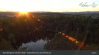 Archiv Foto Webcam Büchlberg und Steinbruchsee vom Aussichtsturm 20:00