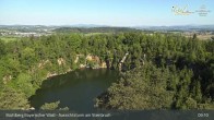 Archiv Foto Webcam Büchlberg und Steinbruchsee vom Aussichtsturm 08:00