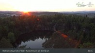 Archiv Foto Webcam Büchlberg und Steinbruchsee vom Aussichtsturm 02:00