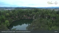 Archiv Foto Webcam Büchlberg und Steinbruchsee vom Aussichtsturm 02:00