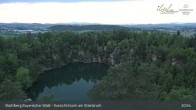 Archiv Foto Webcam Büchlberg und Steinbruchsee vom Aussichtsturm 02:00