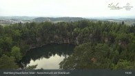 Archived image Webcam Büchlberg - View over quarry lake 18:00