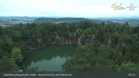 Archiv Foto Webcam Büchlberg und Steinbruchsee vom Aussichtsturm 04:00