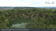 Archiv Foto Webcam Büchlberg und Steinbruchsee vom Aussichtsturm 18:00
