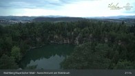 Archiv Foto Webcam Büchlberg und Steinbruchsee vom Aussichtsturm 20:00