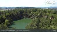 Archiv Foto Webcam Büchlberg und Steinbruchsee vom Aussichtsturm 14:00