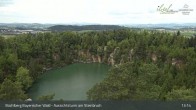 Archiv Foto Webcam Büchlberg und Steinbruchsee vom Aussichtsturm 12:00