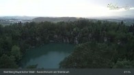 Archiv Foto Webcam Büchlberg und Steinbruchsee vom Aussichtsturm 02:00