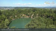 Archiv Foto Webcam Büchlberg und Steinbruchsee vom Aussichtsturm 10:00