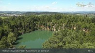 Archiv Foto Webcam Büchlberg und Steinbruchsee vom Aussichtsturm 12:00