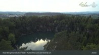 Archiv Foto Webcam Büchlberg und Steinbruchsee vom Aussichtsturm 02:00