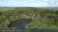 Archiv Foto Webcam Büchlberg und Steinbruchsee vom Aussichtsturm 10:00