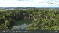 Archiv Foto Webcam Büchlberg und Steinbruchsee vom Aussichtsturm 14:00