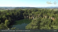Archiv Foto Webcam Büchlberg und Steinbruchsee vom Aussichtsturm 14:00