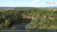 Archiv Foto Webcam Büchlberg und Steinbruchsee vom Aussichtsturm 12:00
