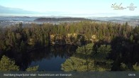 Archiv Foto Webcam Büchlberg und Steinbruchsee vom Aussichtsturm 08:00