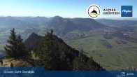 Archived image Webcam Grünten - View towards Immenstadt 12:00