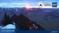 Archiv Foto Webcam Grünten Gipfel - Blick auf Immenstadt 00:00