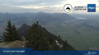 Archived image Webcam Grünten - View towards Immenstadt 00:00