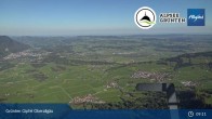 Archiv Foto Webcam Grünten Gipfel - Blick auf Immenstadt 08:00