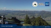 Archiv Foto Webcam Grünten Gipfel - Blick auf Immenstadt 08:00