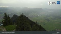 Archiv Foto Webcam Grünten Gipfel - Blick auf Immenstadt 18:00