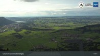 Archived image Webcam Grünten - View towards Immenstadt 16:00