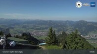 Archiv Foto Webcam Grünten Gipfel - Blick auf Immenstadt 08:00