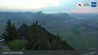 Archiv Foto Webcam Grünten Gipfel - Blick auf Immenstadt 20:00