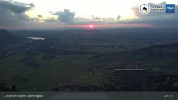 Archiv Foto Webcam Grünten Gipfel - Blick auf Immenstadt 20:00