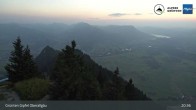 Archiv Foto Webcam Grünten Gipfel - Blick auf Immenstadt 02:00