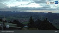 Archiv Foto Webcam Grünten Gipfel - Blick auf Immenstadt 20:00