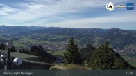 Archiv Foto Webcam Grünten Gipfel - Blick auf Immenstadt 10:00
