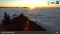 Archiv Foto Webcam Grünten Gipfel - Blick auf Immenstadt 18:00