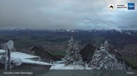 Archived image Webcam Grünten - View towards Immenstadt 00:00