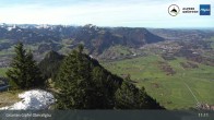 Archiv Foto Webcam Grünten Gipfel - Blick auf Immenstadt 10:00