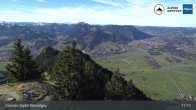 Archiv Foto Webcam Grünten Gipfel - Blick auf Immenstadt 10:00