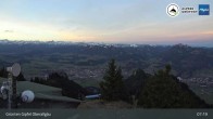 Archiv Foto Webcam Grünten Gipfel - Blick auf Immenstadt 01:00