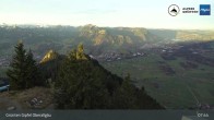Archiv Foto Webcam Grünten Gipfel - Blick auf Immenstadt 02:00