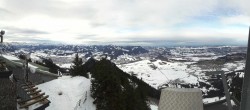 Archived image Webcam Grünten - View over Sonthofen and Immenstadt 11:00