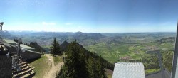 Archiv Foto Webcam Grünten - Ausblick auf Sonthofen und Immenstadt 13:00