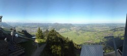 Archived image Webcam Grünten - View over Sonthofen and Immenstadt 07:00