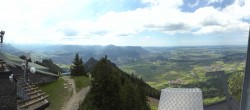 Archived image Webcam Grünten - View over Sonthofen and Immenstadt 13:00