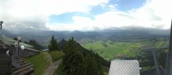 Archiv Foto Webcam Grünten - Ausblick auf Sonthofen und Immenstadt 13:00