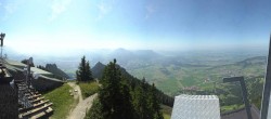 Archiv Foto Webcam Grünten - Ausblick auf Sonthofen und Immenstadt 13:00
