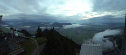Archiv Foto Webcam Grünten - Ausblick auf Sonthofen und Immenstadt 19:00
